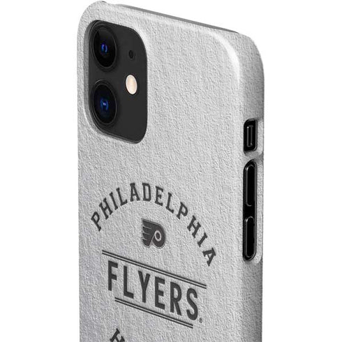 NHL Philadelphia Flyers Black Text iPhone 12 Mini Lite Case