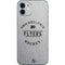 NHL Philadelphia Flyers Black Text iPhone 12 Mini Skin