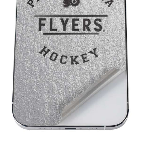 NHL Philadelphia Flyers Black Text iPhone 12 Pro Skin