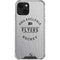 NHL Philadelphia Flyers Black Text iPhone 13 Mini Clear Case