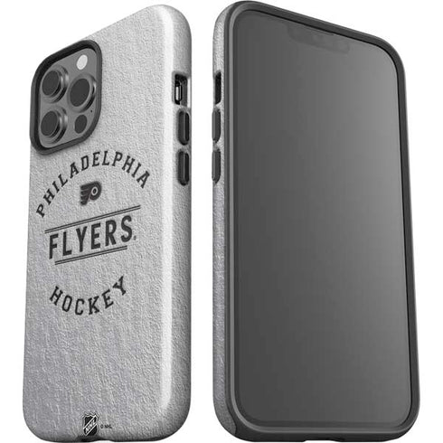 NHL Philadelphia Flyers Black Text iPhone 13 Pro Max Impact Case