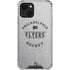 NHL Philadelphia Flyers Black Text iPhone 14 Plus Clear Case