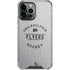 NHL Philadelphia Flyers Black Text iPhone 15 Pro Max Clear Case
