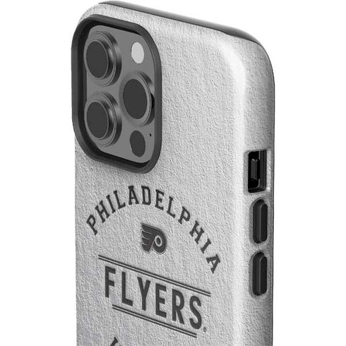 NHL Philadelphia Flyers Black Text iPhone 15 Pro Max Impact Case