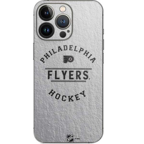 NHL Philadelphia Flyers Black Text iPhone 15 Pro Skin