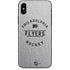 NHL Philadelphia Flyers Black Text iPhone X Skin