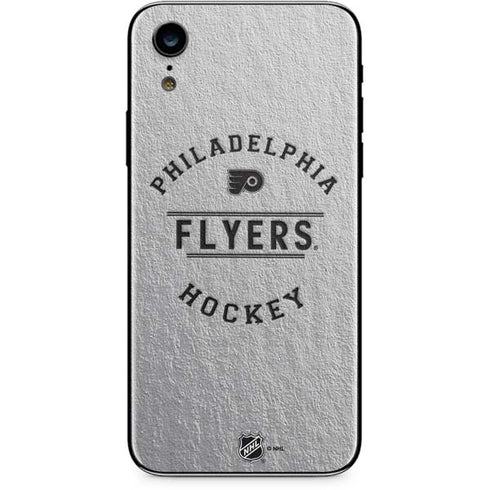 NHL Philadelphia Flyers Black Text iPhone XR Skin