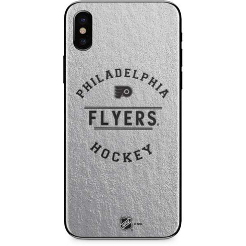 NHL Philadelphia Flyers Black Text iPhone XS Max Skin