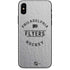 NHL Philadelphia Flyers Black Text iPhone XS Skin