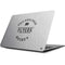 NHL Philadelphia Flyers Black Text Apple MacBook Skin