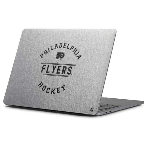 NHL Philadelphia Flyers Black Text Apple MacBook Pro 13-inch Skin