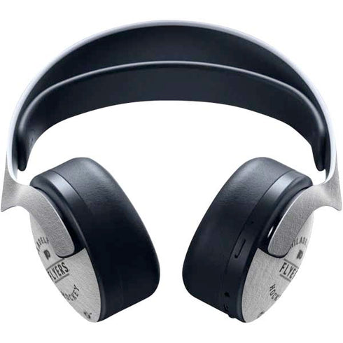 NHL Philadelphia Flyers Black Text PULSE 3D Wireless Headset for PS5 Skin
