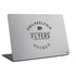 NHL Philadelphia Flyers Black Text Universal Laptop 16.6in (13.4 x 9.7in) Skin