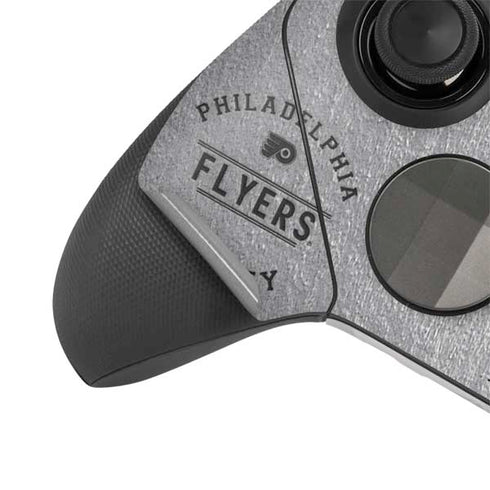 NHL Philadelphia Flyers Black Text Xbox Elite Wireless Controller Series 2 Skin