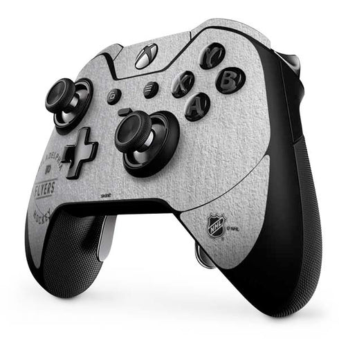 NHL Philadelphia Flyers Black Text Xbox One Elite Controller Skin