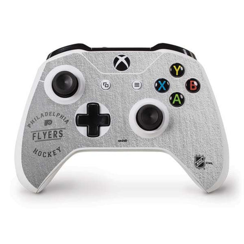 NHL Philadelphia Flyers Black Text Xbox One S Controller Skin