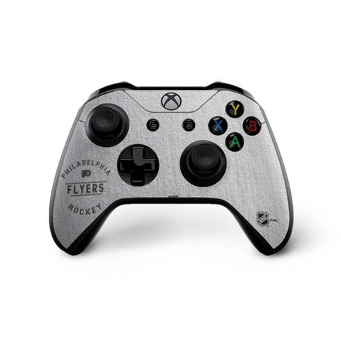 NHL Philadelphia Flyers Black Text Xbox One X Controller Skin