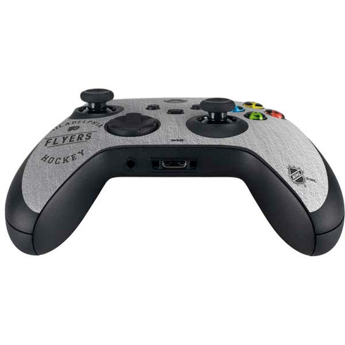 NHL Philadelphia Flyers Black Text Xbox Series X Controller Skin