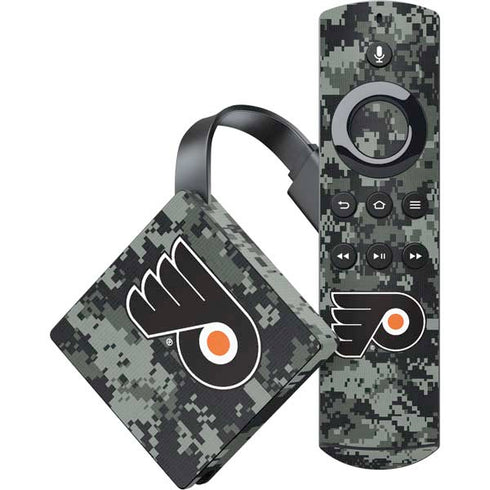 NHL Philadelphia Flyers Camo Amazon Fire TV Skin
