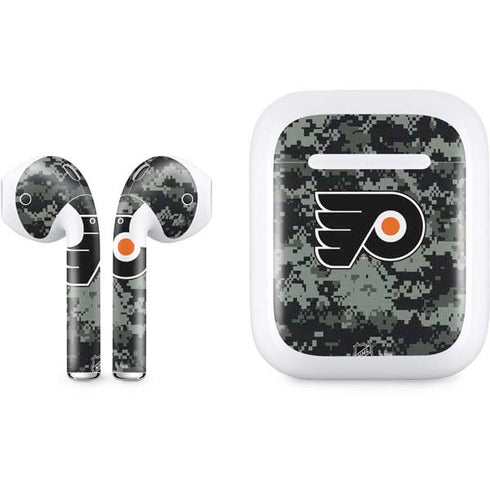 NHL Philadelphia Flyers Camo Apple AirPods Skin