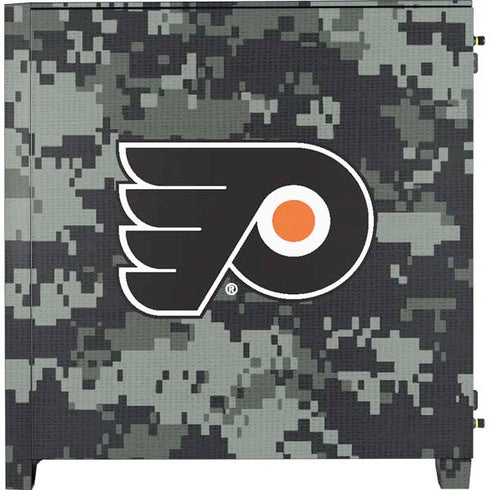 NHL Philadelphia Flyers Camo Corsair 4000D Tempered Glass Mid-Tower ATX Case Skin
