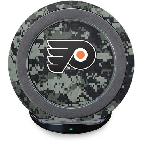 NHL Philadelphia Flyers Camo Fast Charge Wireless Charging Stand Skin