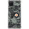 NHL Philadelphia Flyers Camo Galaxy A12 Clear Case