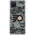 NHL Philadelphia Flyers Camo Galaxy A12 Clear Case