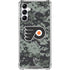 NHL Philadelphia Flyers Camo Galaxy A15 5G Clear Case