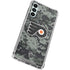 NHL Philadelphia Flyers Camo Galaxy A15 5G Clear Case
