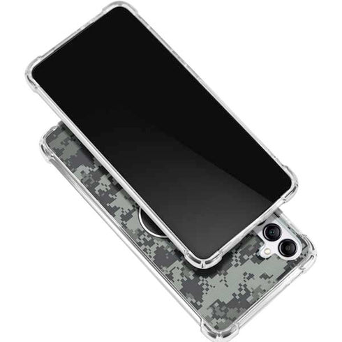 NHL Philadelphia Flyers Camo Galaxy A15 5G Clear Case