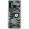 NHL Philadelphia Flyers Camo Galaxy A21 Clear Case