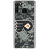 NHL Philadelphia Flyers Camo Galaxy A21 Clear Case