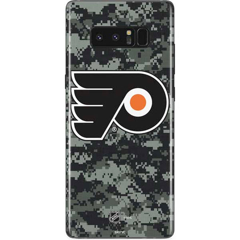 NHL Philadelphia Flyers Camo Galaxy Note 8 Skin