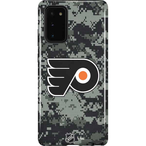NHL Philadelphia Flyers Camo Galaxy Note20 5G Pro Case