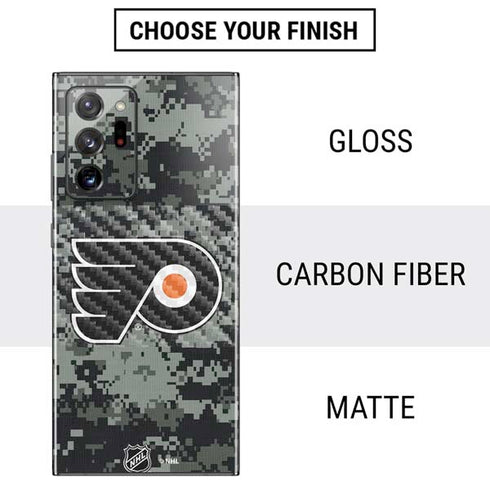 NHL Philadelphia Flyers Camo Galaxy Note20 Ultra 5G Skin