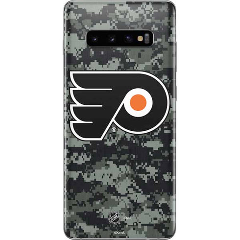 NHL Philadelphia Flyers Camo Galaxy S10 Plus Skin
