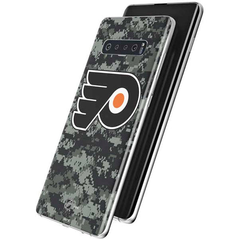 NHL Philadelphia Flyers Camo Galaxy S10 Plus Skin