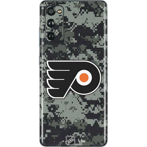 NHL Philadelphia Flyers Camo Galaxy S20 Fan Edition Skin