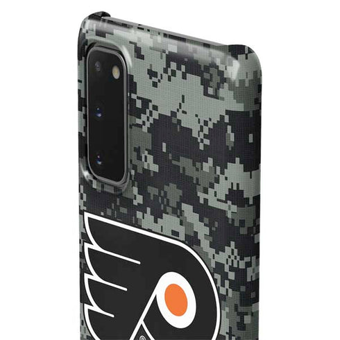 NHL Philadelphia Flyers Camo Galaxy S20 Lite Case