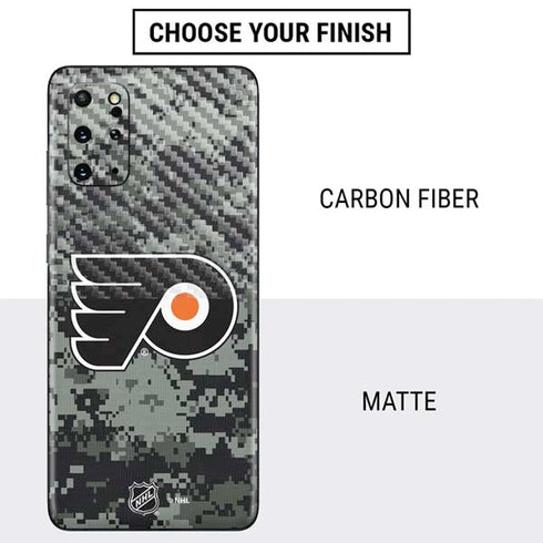 NHL Philadelphia Flyers Camo Galaxy S20 Plus Skin