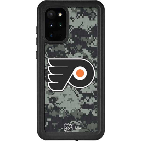 NHL Philadelphia Flyers Camo Galaxy S20 Plus Waterproof Case