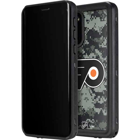 NHL Philadelphia Flyers Camo Galaxy S20 Plus Waterproof Case