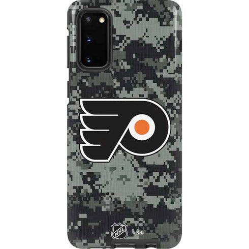 NHL Philadelphia Flyers Camo Galaxy S20 Pro Case