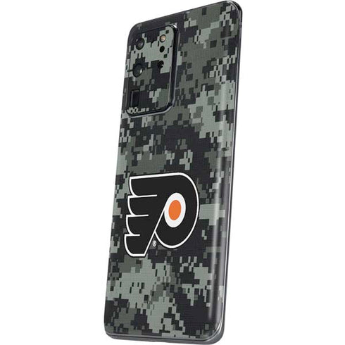 NHL Philadelphia Flyers Camo Galaxy S20 Ultra 5G Skin