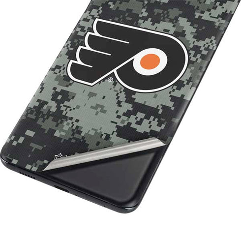 NHL Philadelphia Flyers Camo Galaxy S21 5G Skin