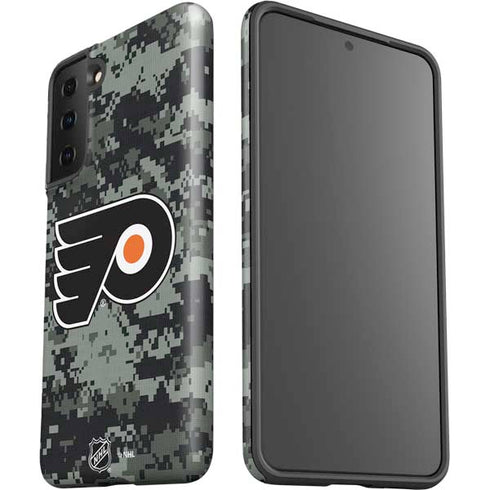 NHL Philadelphia Flyers Camo Galaxy S21 FE Pro Case