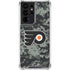 NHL Philadelphia Flyers Camo Galaxy S21 Ultra 5G Clear Case