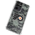 NHL Philadelphia Flyers Camo Galaxy S21 Ultra 5G Clear Case