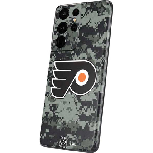 NHL Philadelphia Flyers Camo Galaxy S21 Ultra 5G Skin